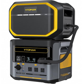VTOMAN 3096Wh Portable Power Station Bundle – Includes Extra Battery & 200W Solar Panel