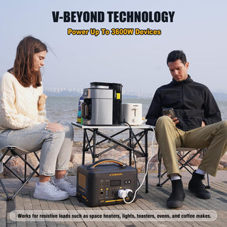 VTOMAN 3096Wh Portable Power Station Bundle – Includes Extra Battery & 200W Solar Panel