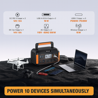 EBL 500W Solar Portable Power Station