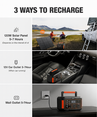 EBL 500W Solar Portable Power Station