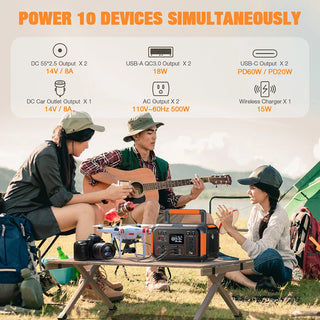 EBL 500W Solar Portable Power Station