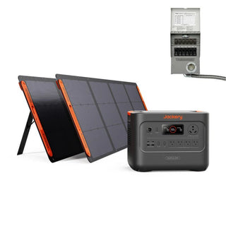 Jackery HomePower 3000 –  Portable Power Station with 2×200W Solar Panels
