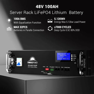 Off-grid Solar Kit 12000W with 48Vdc Battery 120/240W Split-Phase – SGR-12K20E