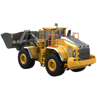 1/16 scale RC wheel loader back view