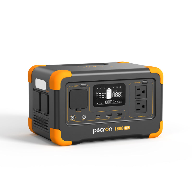 Pecron E300LFP – 288Wh LiFePO4 Portable Power Station