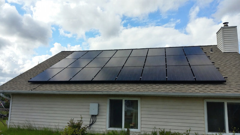 Residential solar installation - 5kW system