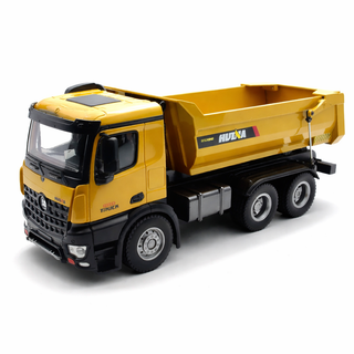 1:14 Scale RC Dump Truck with Alloy Body – 2.4GHz Remote Control Construction Vehicle