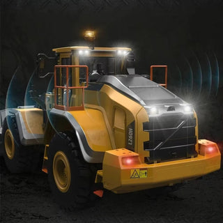 1/16 scale RC wheel loader with complete LED Lights functional