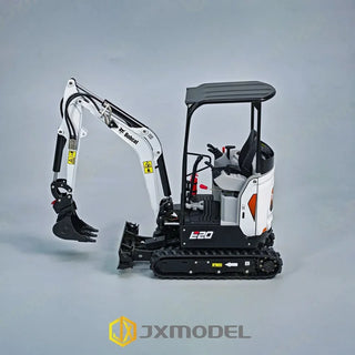 1"14 Scale RC Hydraulic Excavator - Remote Control Tracked Digger with Full Metal Hydraulic Functions Lights and Sounds