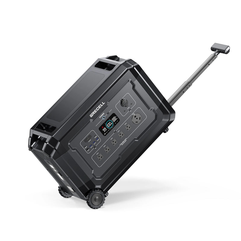 GRECELL 4000W Portable Power Station (Emergency Backup Station)