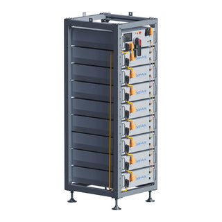 Sol-Ark L3-HV-40kWh high-voltage commercial battery cabinet indoor installation