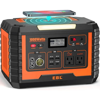 EBL Voyager 1000W Solar Portable Power Station