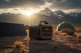 consider solar generator collection and give me a best hero image for solar generator page.