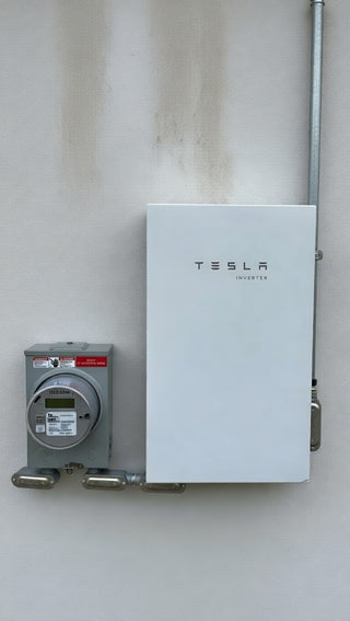 Tesla Inverter installed outdoors